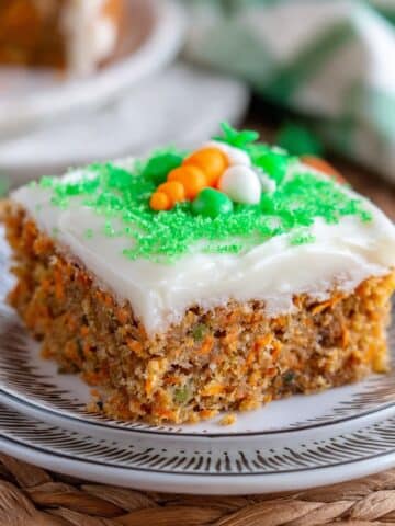 Carrot Cake Bars with Cream Cheese Frosting Recipe