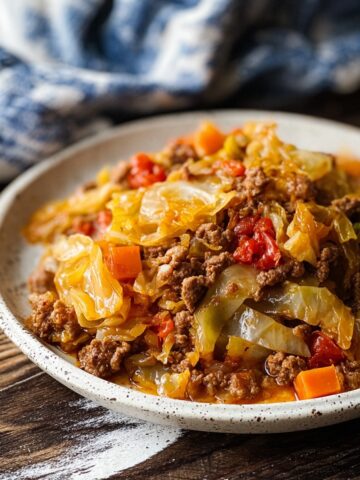 Savory Irish Ground Beef and Cabbage Recipe