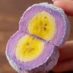 Banana Mochi with Coconut Flakes Recipe