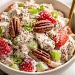 Strawberry Pecan Poppy Seed Chicken Salad Recipe