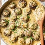 Garlic Parmesan Mushrooms Recipe