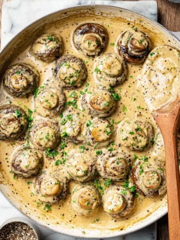 Garlic Parmesan Mushrooms Recipe