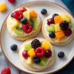Sugar Cookie Fruit Pizzas (Chewy Version) Recipe
