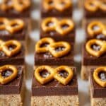 No Bake Pretzel Peanut Butter Bars Recipe