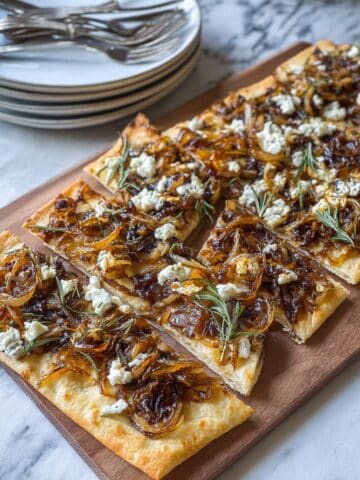 Caramelized Onion and Fig Flatbread Recipe