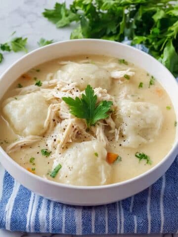 Old-Fashioned Chicken and Dumplings Recipe
