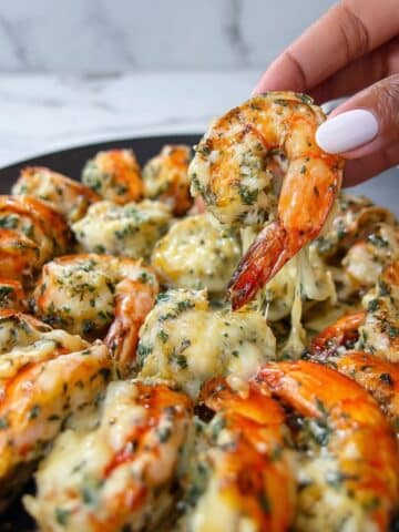 Stuffed Shrimp with Crab, Spinach, and Artichoke Recipe