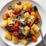 Eggplant and Fresh Tomato Pasta Recipe