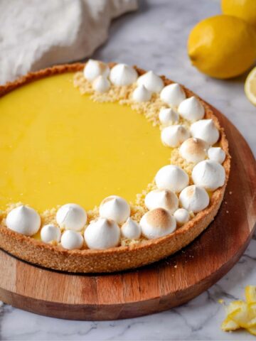 Easy Vegan Lemon Tart Recipe