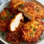 Quick Air Fryer Parmesan Crusted Chicken Recipe