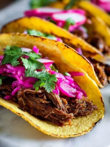 Mexican Shredded Beef Tacos Recipe