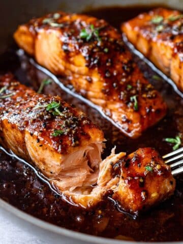 Honey Garlic Salmon Recipe