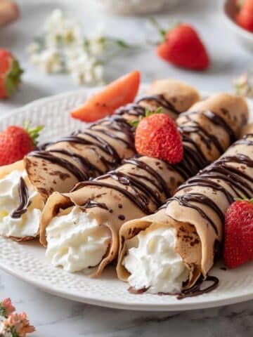 Chocolate Crepes Recipe