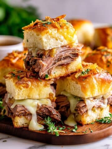 Easy French Dip Sliders Recipe