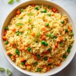 15-Minute Chicken Fried Rice with Vegetables and Green Onions Recipe