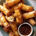 Oven Fried Feta Rolls with Chili Honey Recipe
