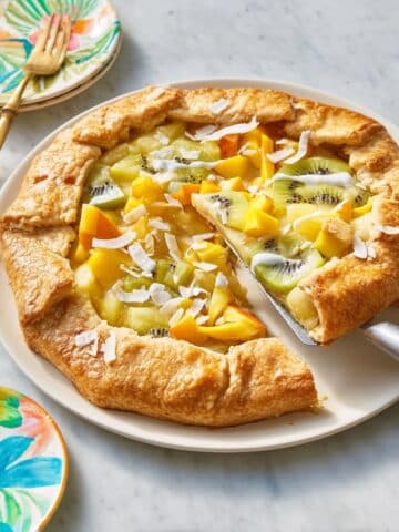 Tropical Fruit Galette Recipe