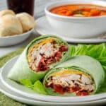 California Club Chicken Wraps Recipe