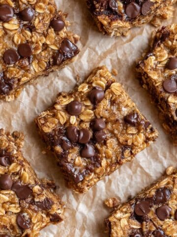 Banana Oatmeal Chocolate Chip Bars Recipe