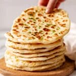 2-Ingredient Cottage Cheese Flatbread Recipe