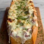 Steak Stuffed Bread Boat Recipe
