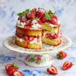 Easy Strawberry Shortcake Cake Delight Recipe