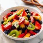 Fresh Fruit Salad with Honey Lime Dressing Recipe