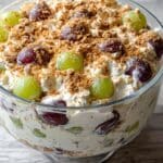 Creamy Grape Salad with Pecans Recipe