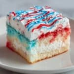 Red, White & Blue Poke Cake Recipe