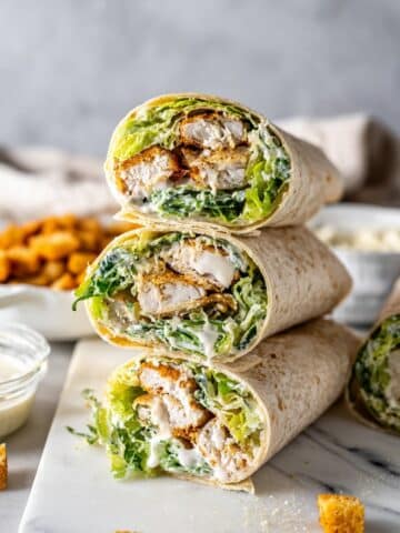 Chicken Caesar Wraps Recipe
