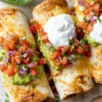 Easy Baked Chicken Chimichangas Recipe