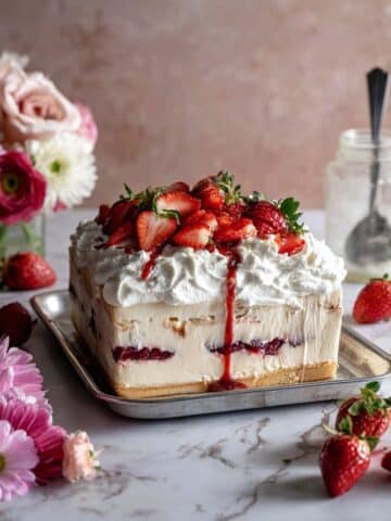 Strawberry Icebox Cake Recipe