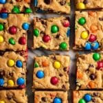 M&M Cookie Bars Recipe