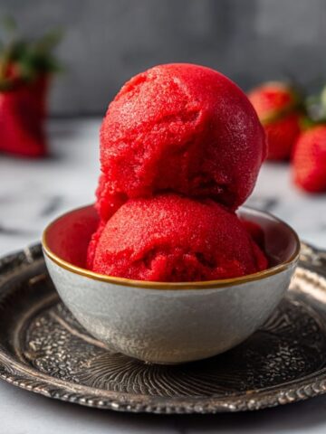 Refreshing Strawberry Sorbet Recipe