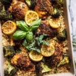 One Pan Lemon Pepper Yogurt Chicken and Rice Recipe
