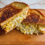 Elotes Corn Grilled Cheese Sandwich Recipe