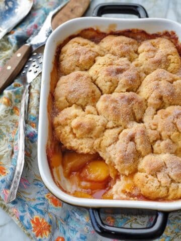Southern Peach Cobbler Recipe