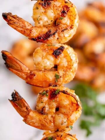Garlic Herb Grilled Shrimp Skewers Recipe