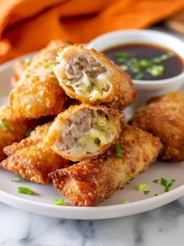 Crunchy Philly Cheesesteak Egg Rolls Recipe