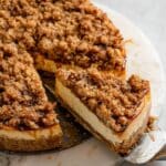 The Best Apple Crumble Cheesecake Recipe