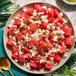 Watermelon, Feta, and Mint Salad Recipe