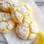 Fresh Lemon Crinkle Cookies Recipe