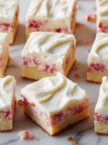 Rhubarb Custard Bars Recipe