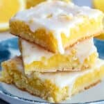Best Lemon Brownies Recipe (With Lemony Glaze) Recipe