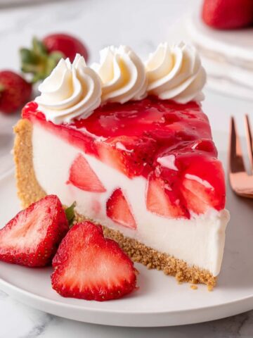 No Bake Strawberry Cheesecake Recipe