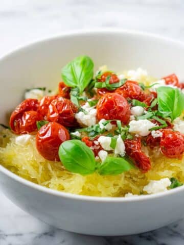 Tomato Basil Spaghetti Squash Recipe