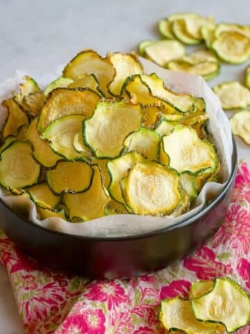 Salt and Vinegar Zucchini Chips Recipe