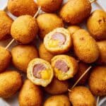 Homemade Mini Corndogs Recipe