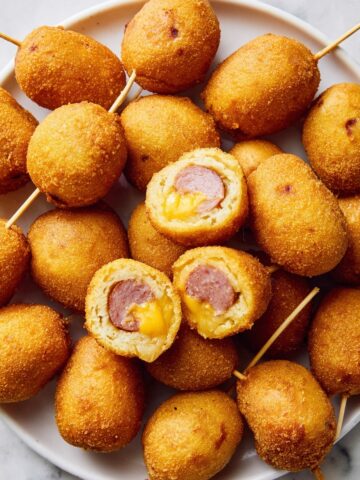 Homemade Mini Corndogs Recipe