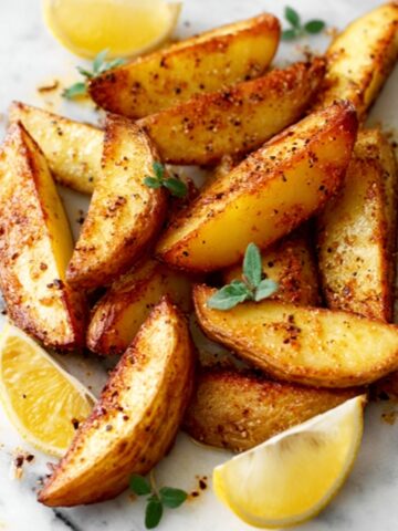 Authentic Greek Potatoes: Crispy Lemon Perfection Recipe